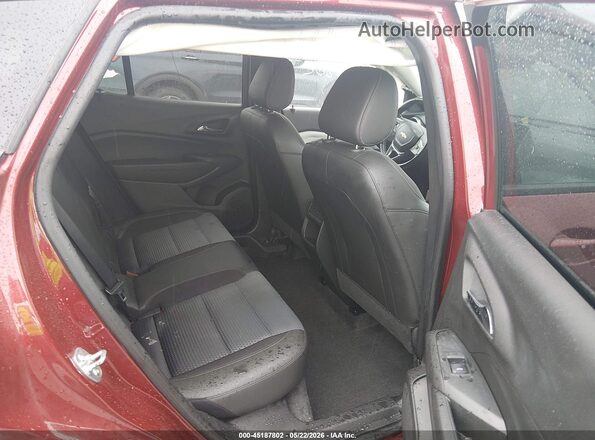 KL77LHEP8SC059225 2025 CHEVROLET TRAX Red Vista de la etiqueta del VIN
