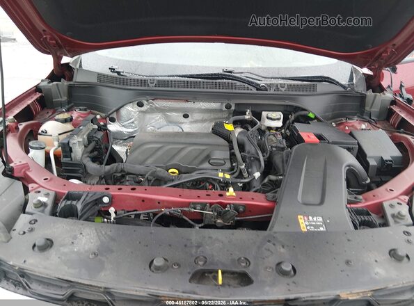 KL77LHEP8SC059225 2025 CHEVROLET TRAX Red Vista trasera