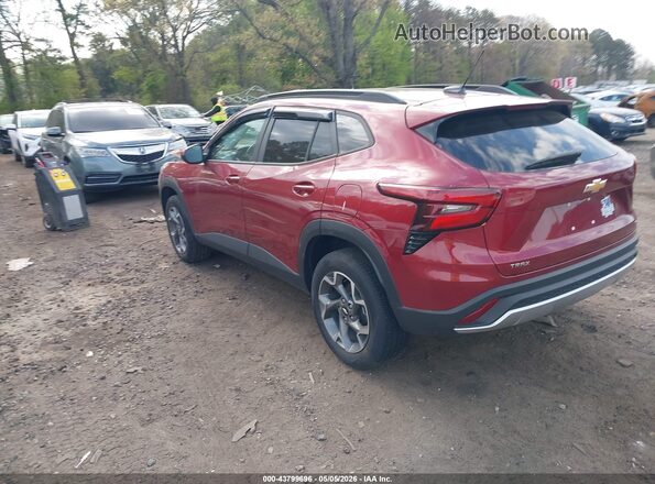KL77LHEP8SC129791 2025 CHEVROLET TRAX Maroon 