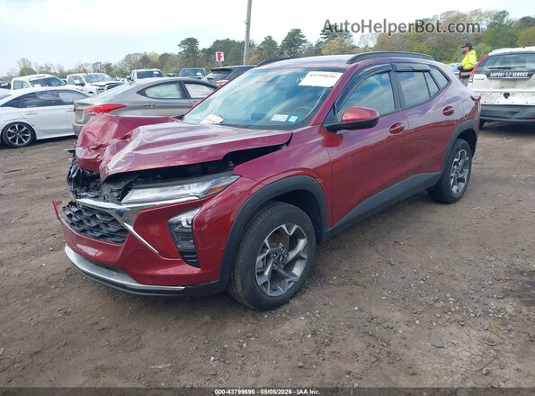 KL77LHEP8SC129791 2025 CHEVROLET TRAX Maroon 