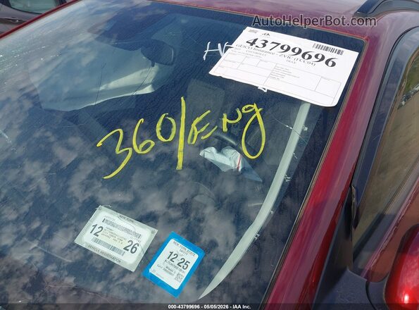 KL77LHEP8SC129791 2025 CHEVROLET TRAX Maroon 