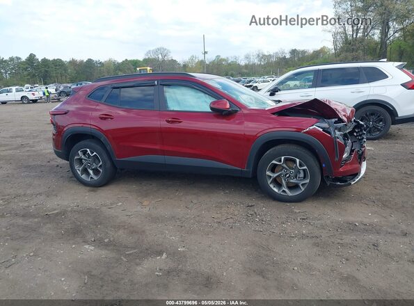 KL77LHEP8SC129791 2025 CHEVROLET TRAX Maroon 