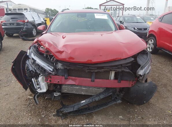 KL77LHEP8TC026856 2026 CHEVROLET TRAX Красный Вид задней части салона