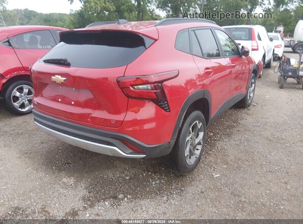 KL77LHEP8TC026856 2026 CHEVROLET TRAX Красный Задняя правая четверть