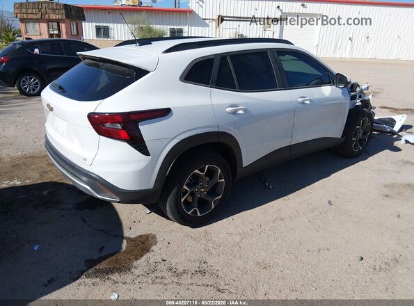 KL77LHEPXSC058710 2025 CHEVROLET TRAX White 