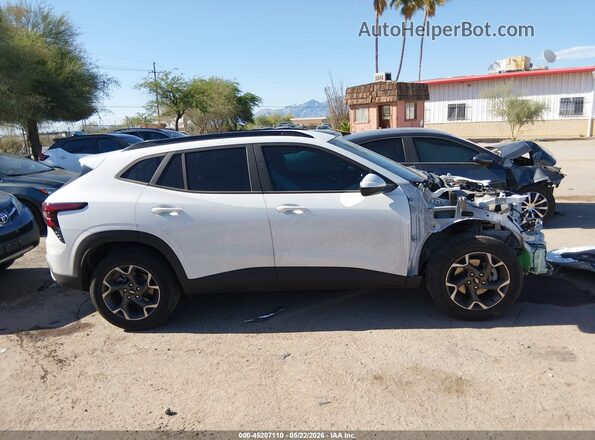 KL77LHEPXSC058710 2025 CHEVROLET TRAX White 