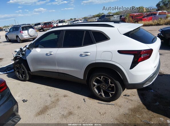 KL77LHEPXSC058710 2025 CHEVROLET TRAX White 