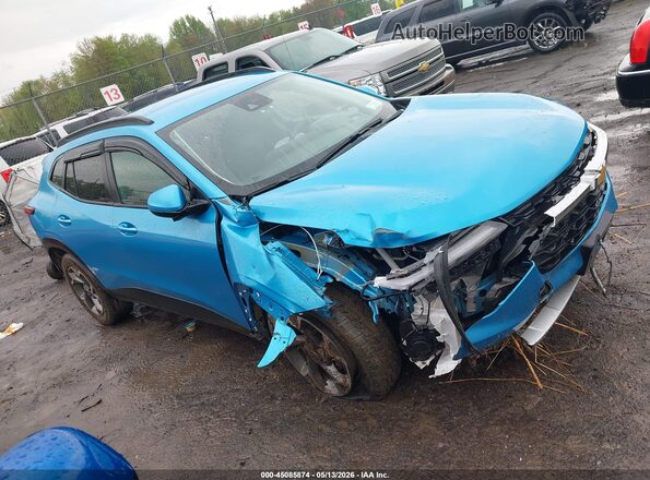 KL77LHEPXSC143661 2025 CHEVROLET TRAX Blue Widok wnętrza z tyłu