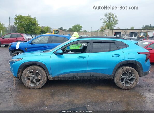 KL77LHEPXSC143661 2025 CHEVROLET TRAX Blue Widok wnętrza 360 stopni