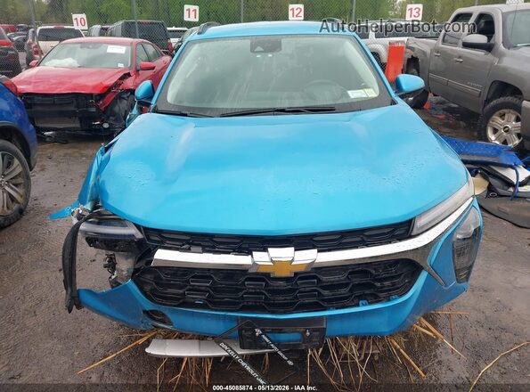 KL77LHEPXSC143661 2025 CHEVROLET TRAX Blue Widok zestawu wskaźników