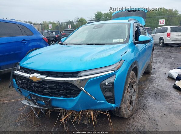 KL77LHEPXSC143661 2025 CHEVROLET TRAX Blue Widok z przodu