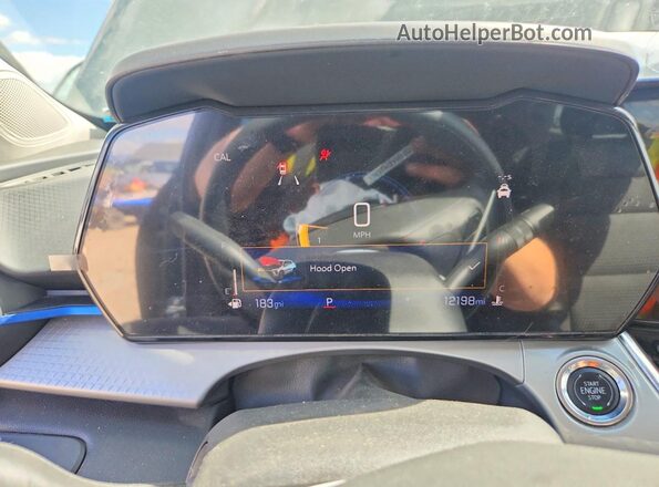 KL77LHEPXSC178202 2025 CHEVROLET TRAX Charcoal Instrument cluster view