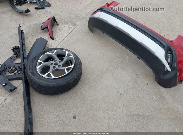 KL77LHEPXTC040287 2026 CHEVROLET TRAX Красный Вид щитка приборов