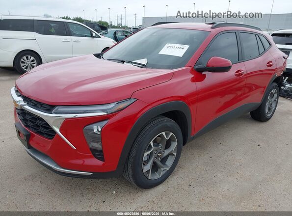 KL77LHEPXTC040287 2026 CHEVROLET TRAX Красный Передняя левая четверть