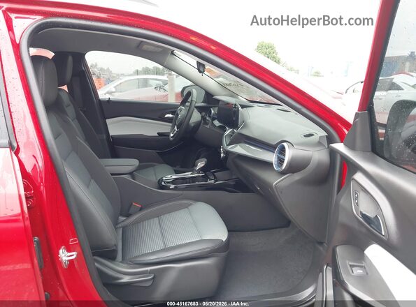 KL77LHEPXTC103646 2026 CHEVROLET TRAX Red Front interior view