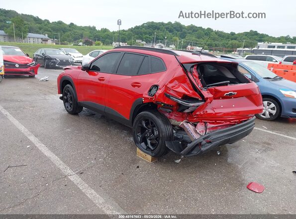 KL77LHEPXTC103646 2026 CHEVROLET TRAX Red Rear left