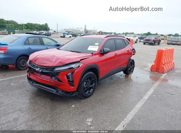 KL77LHEPXTC103646 2026 CHEVROLET TRAX Red Front left