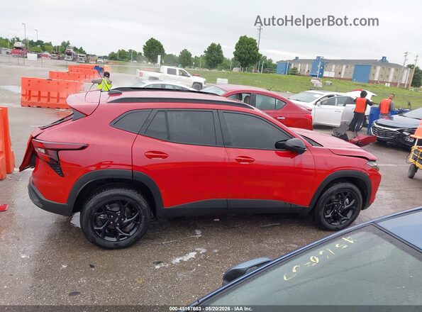 KL77LHEPXTC103646 2026 CHEVROLET TRAX Red Rear interior view