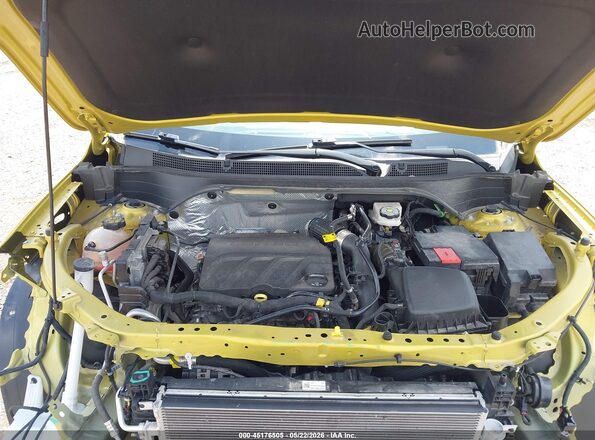 KL77LJE21RC026282 2024 CHEVROLET TRAX Желтый Вид сзади