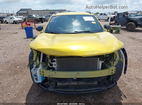 KL77LJE21RC026282 2024 CHEVROLET TRAX Желтый Вид задней части салона