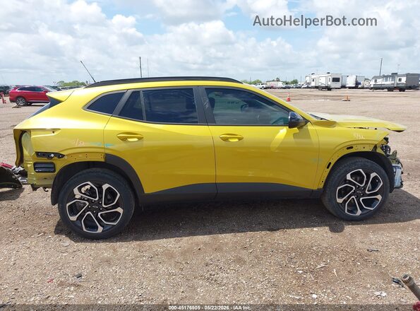 KL77LJE21RC026282 2024 CHEVROLET TRAX Желтый Панорамный вид салона 360°