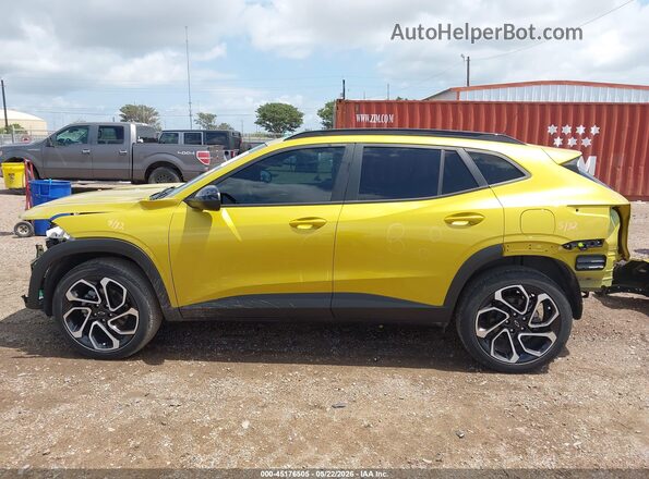 KL77LJE21RC026282 2024 CHEVROLET TRAX Желтый 