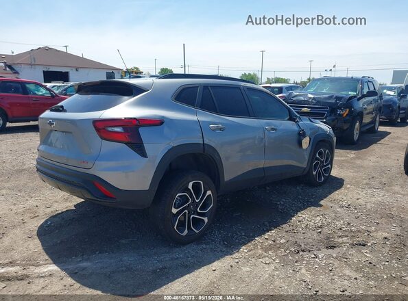 KL77LJE21RC196240 2024 CHEVROLET TRAX Серебряный Задняя правая четверть