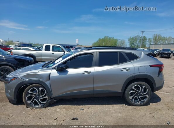 KL77LJE21RC196240 2024 CHEVROLET TRAX Серебряный 