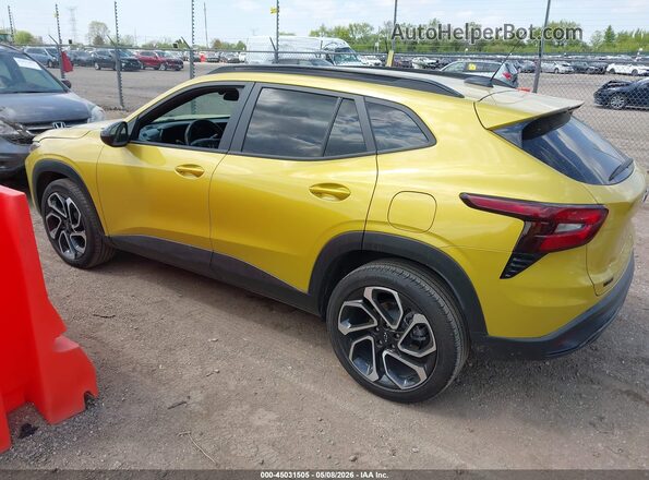 KL77LJE23RC130854 2024 CHEVROLET TRAX Yellow Tył lewy