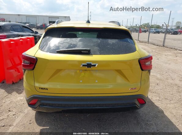 KL77LJE23RC130854 2024 CHEVROLET TRAX Yellow 