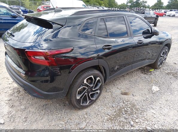 KL77LJE24RC017981 2024 CHEVROLET TRAX Black Задня права чверть