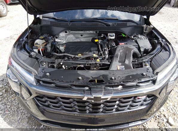KL77LJE24RC017981 2024 CHEVROLET TRAX Black Вид ззаду