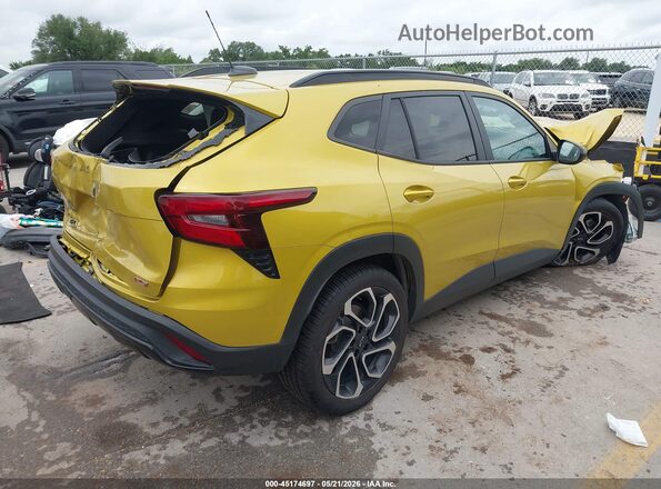 KL77LJE25RC002843 2024 CHEVROLET TRAX Зеленый Задняя правая четверть