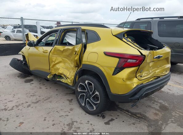 KL77LJE25RC002843 2024 CHEVROLET TRAX Зеленый Задняя левая четверть