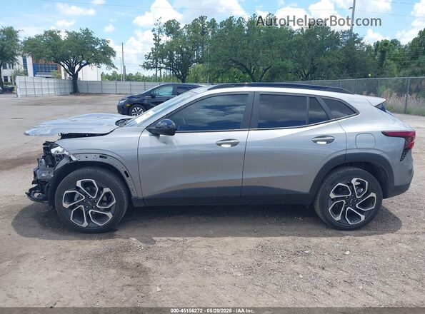 KL77LJE25RC022686 2024 CHEVROLET TRAX Silver 