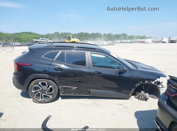 KL77LJE27RC087443 2024 CHEVROLET TRAX Black Rear interior view
