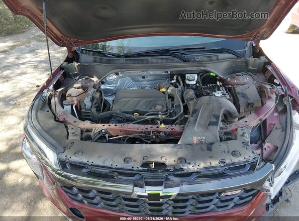 KL77LJE28RC186496 2024 CHEVROLET TRAX Maroon Vista trasera