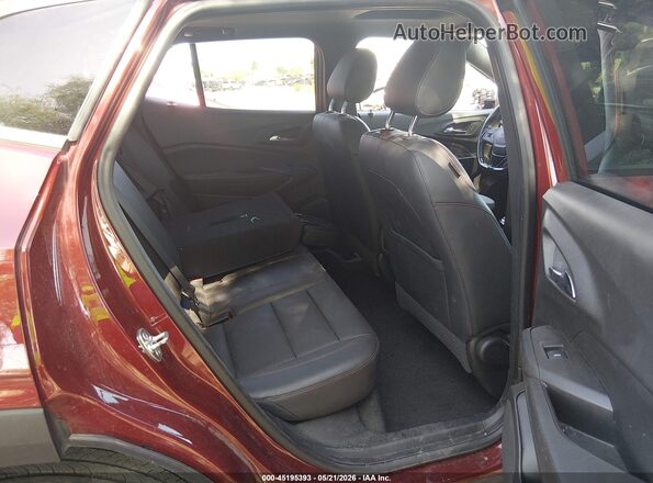 KL77LJE28RC186496 2024 CHEVROLET TRAX Maroon Vista de la etiqueta del VIN