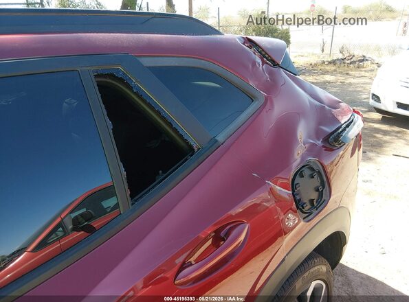 KL77LJE28RC186496 2024 CHEVROLET TRAX Maroon Vista frontal