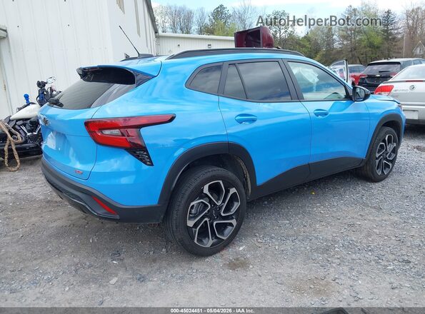 KL77LJE29RC145102 2024 CHEVROLET TRAX Blue Հետևի աջ
