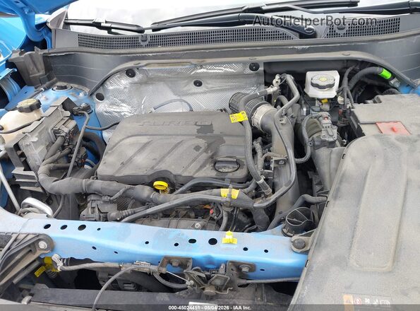 KL77LJE29RC145102 2024 CHEVROLET TRAX Blue Հետևի տեսք