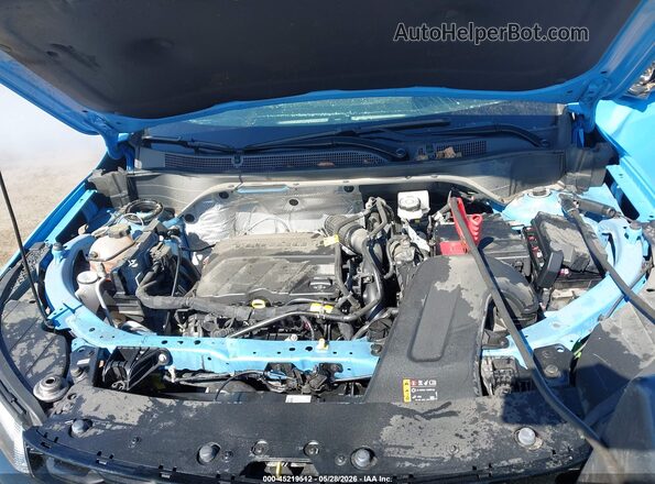 KL77LJE2XRC017001 2024 CHEVROLET TRAX Light Blue Հետևի տեսք