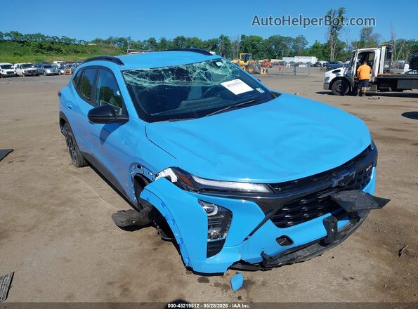 KL77LJE2XRC017001 2024 CHEVROLET TRAX Light Blue Դիմացի տեսք