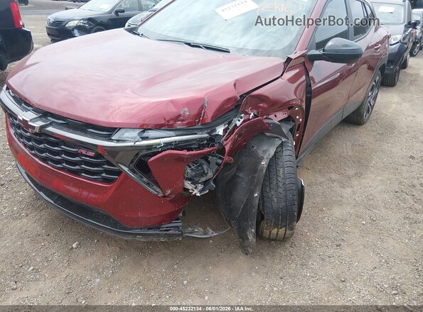 KL77LJE2XRC055988 2024 CHEVROLET TRAX Красный Вид спереди