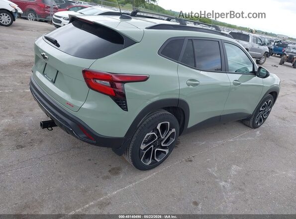 KL77LJE2XRC135601 2024 CHEVROLET TRAX Green 