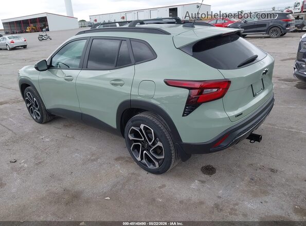 KL77LJE2XRC135601 2024 CHEVROLET TRAX Green 