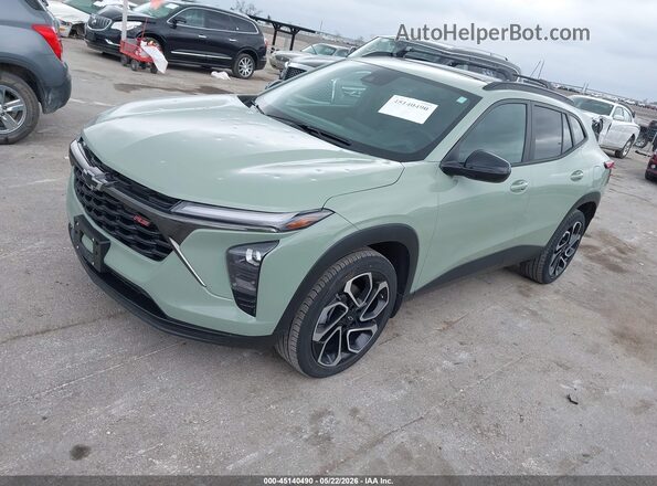KL77LJE2XRC135601 2024 CHEVROLET TRAX Green 