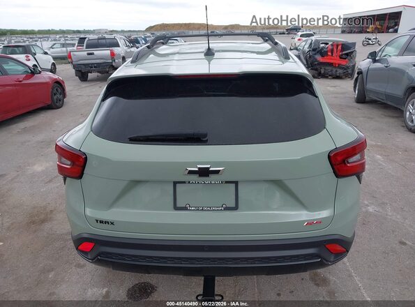 KL77LJE2XRC135601 2024 CHEVROLET TRAX Green 