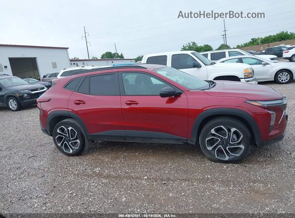 KL77LJEP0SC303540 2025 CHEVROLET TRAX Red Սալոնի հետևի տեսք