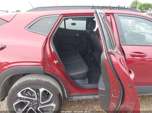 KL77LJEP0SC303540 2025 CHEVROLET TRAX Red VIN կոդի պիտակի տեսք